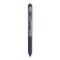 Papermate InkJoy Gel Pen, Retractable, Fine 0.5 mm, Black Ink, Black Barrel, 8/Pack